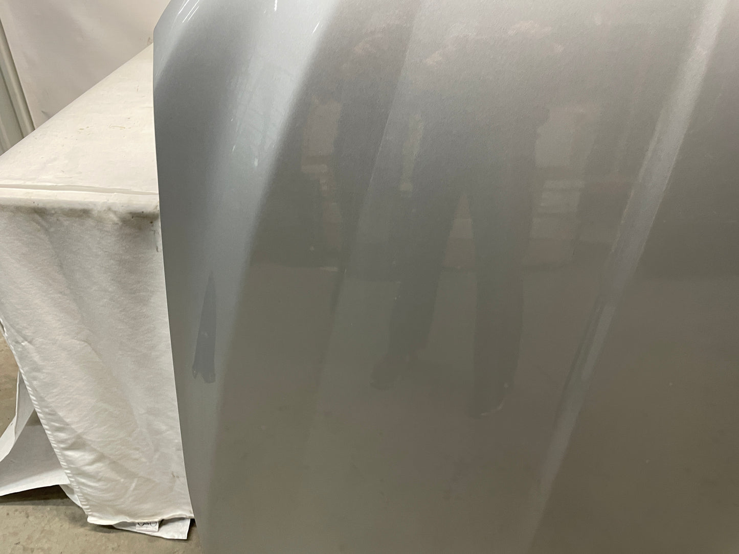 2015 Chevy SS Sedan Hood Silver OEM
