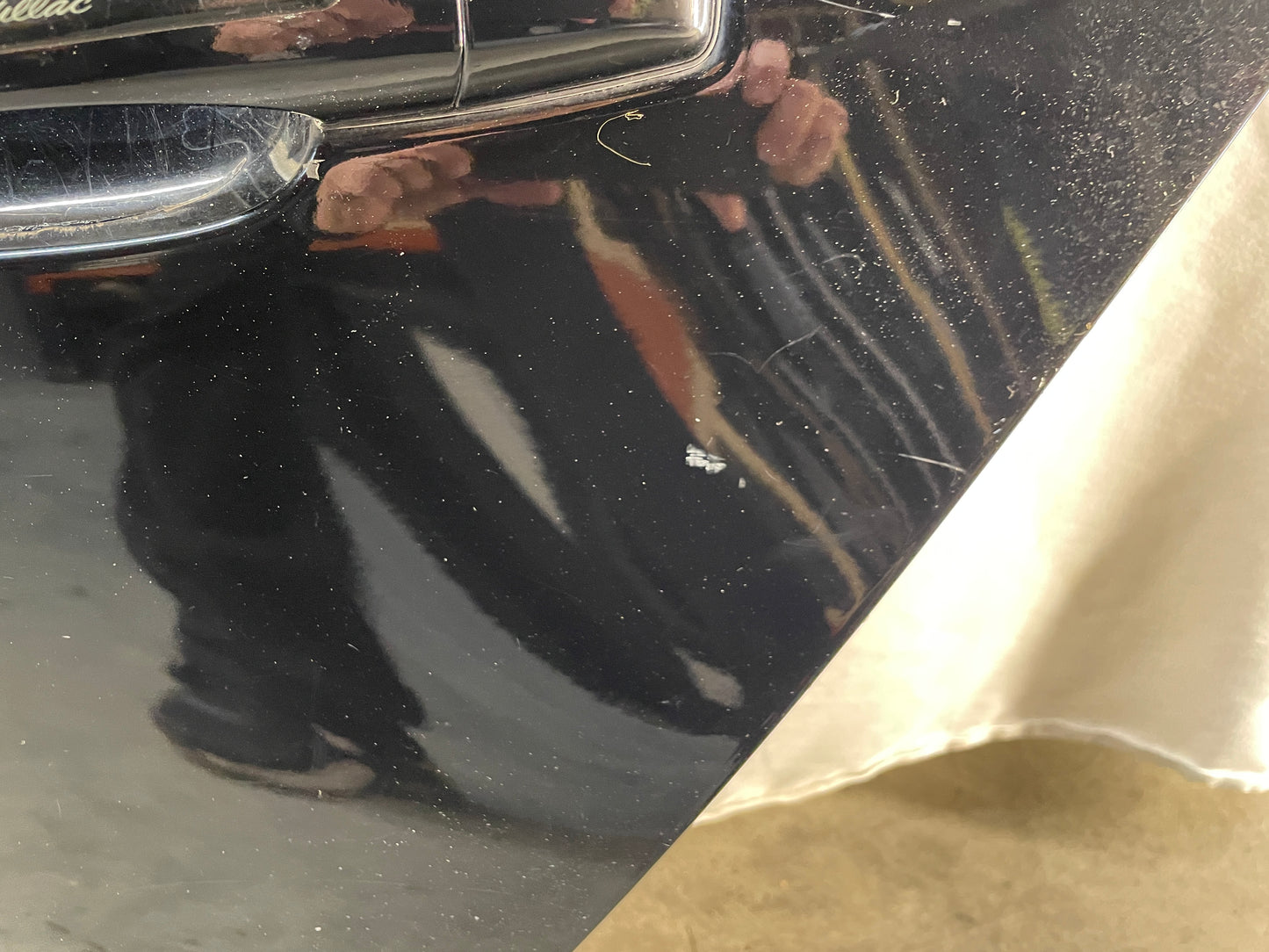 2010 Cadillac CTS-V Sedan LH Driver Rear Exterior Door Black OEM