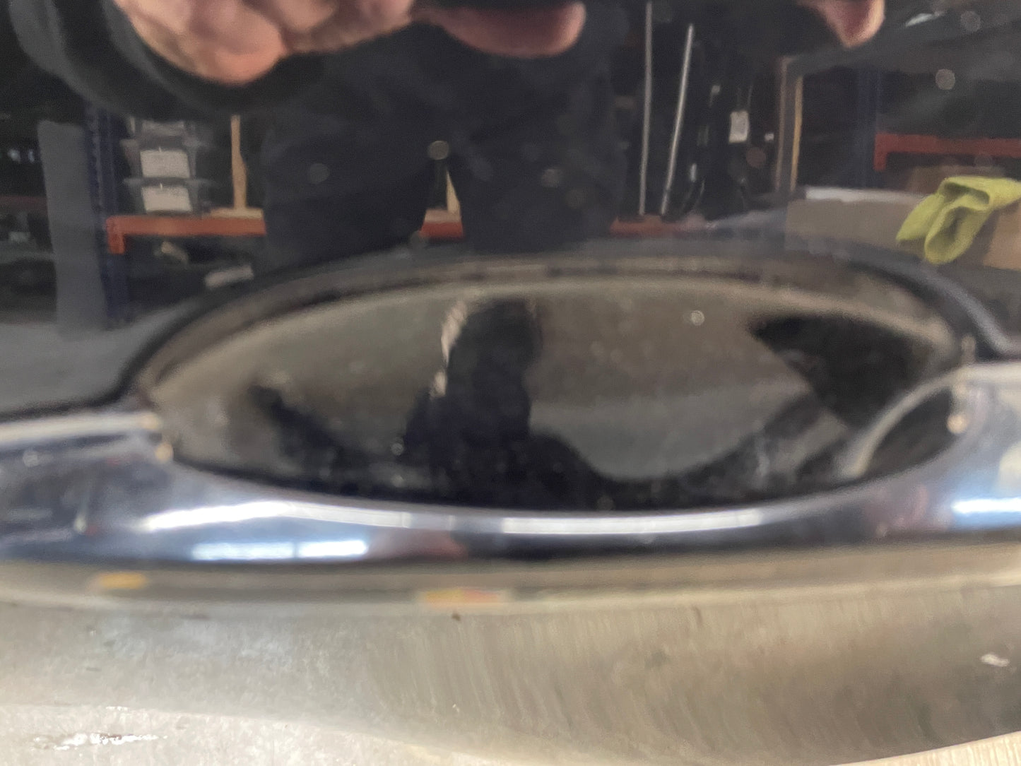 2010 Cadillac CTS-V Sedan LH Driver Rear Exterior Door Black OEM