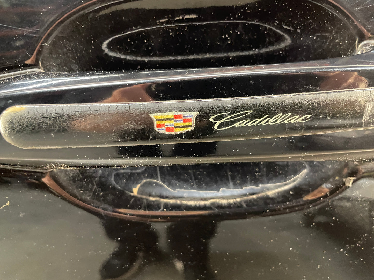 2010 Cadillac CTS-V Sedan LH Driver Rear Exterior Door Black OEM