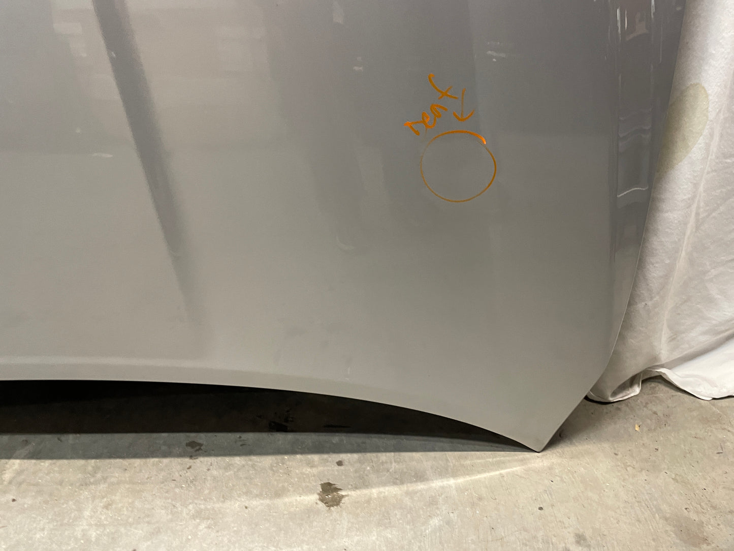 2015 Chevy SS Sedan Hood Silver OEM