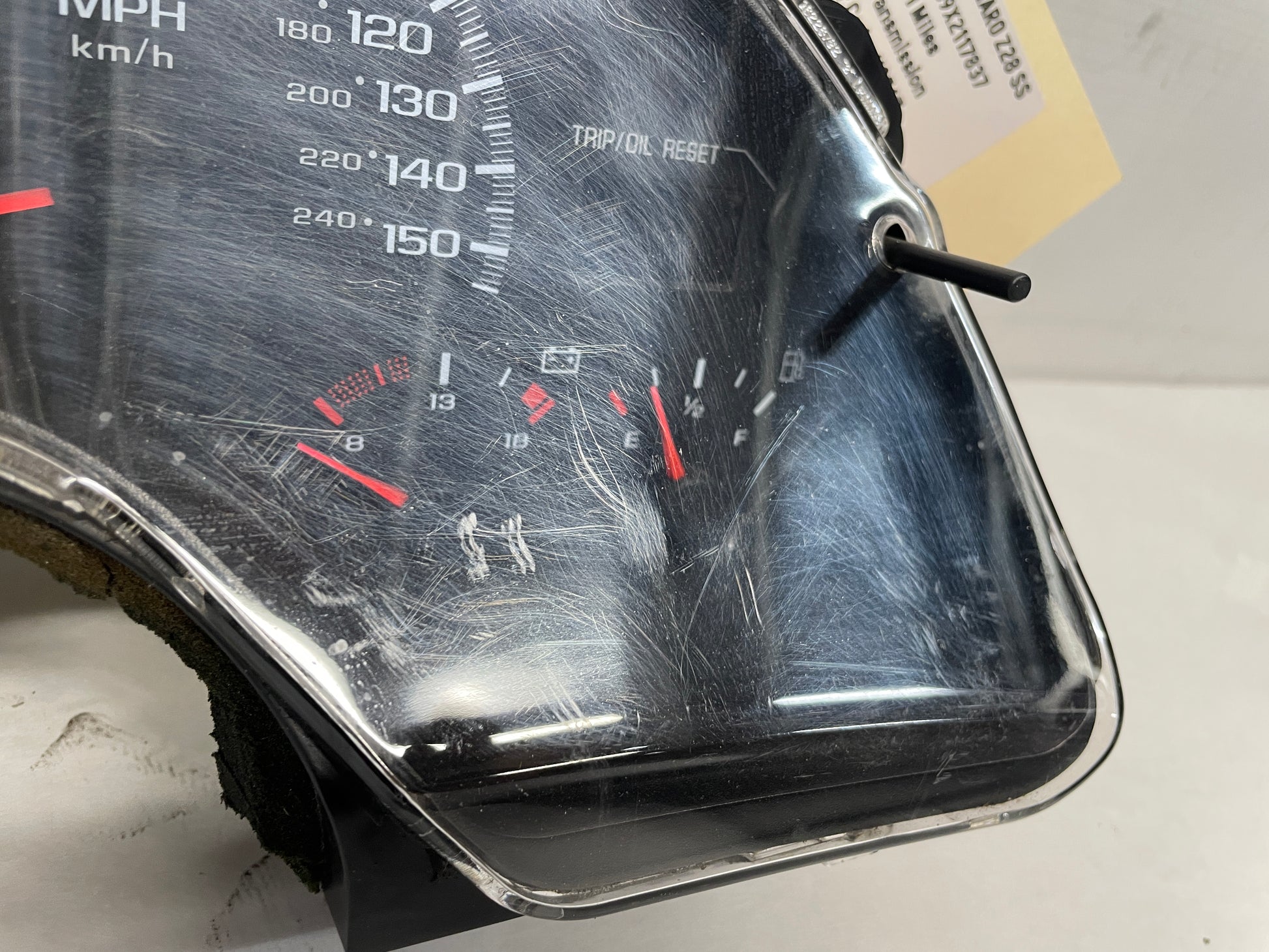 1999 Chevy Camaro Z28 Gauge Cluster Speedometer 54k OEM - Day's Parts Yard