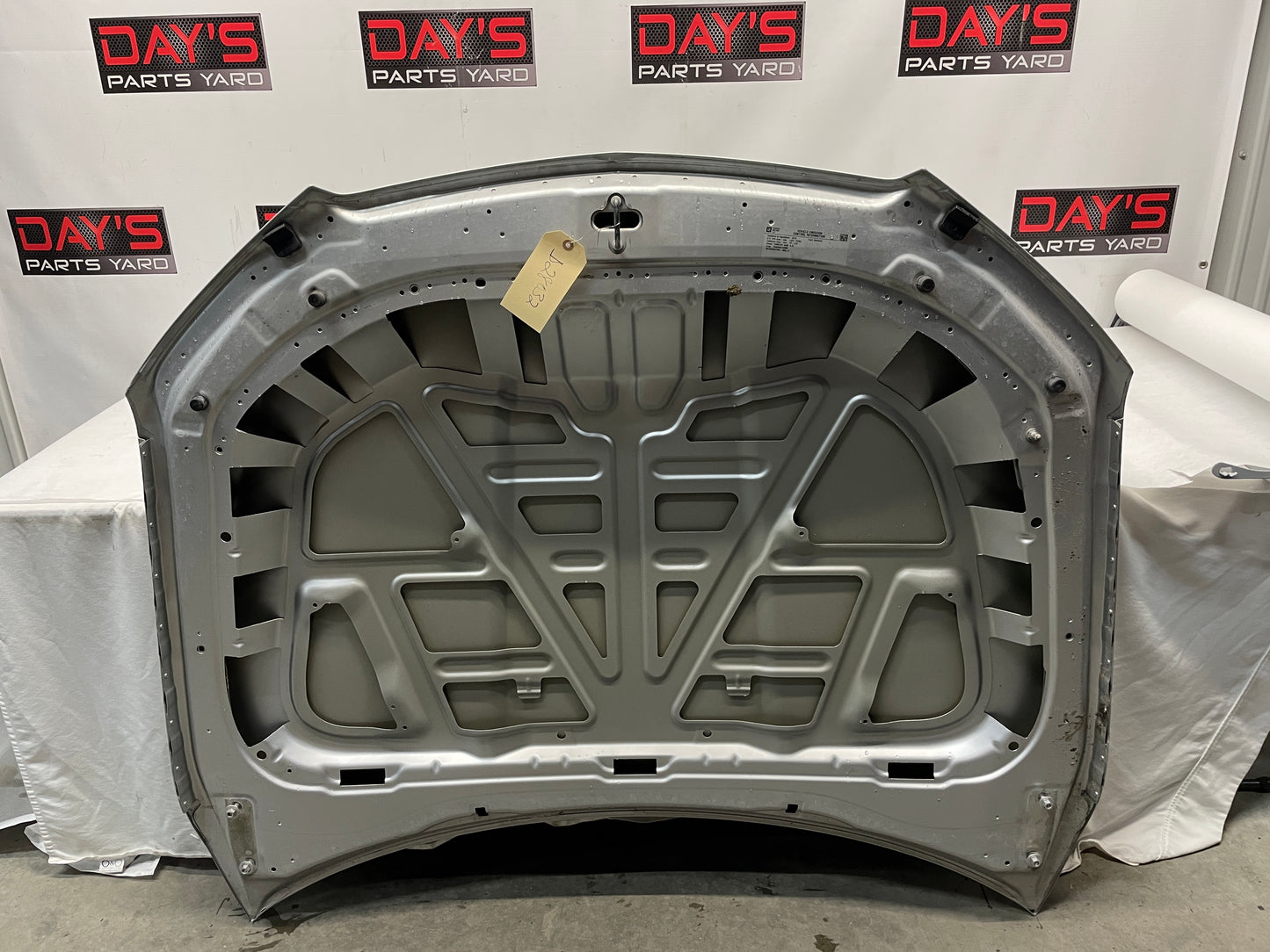 2015 Chevy SS Sedan Hood Silver OEM