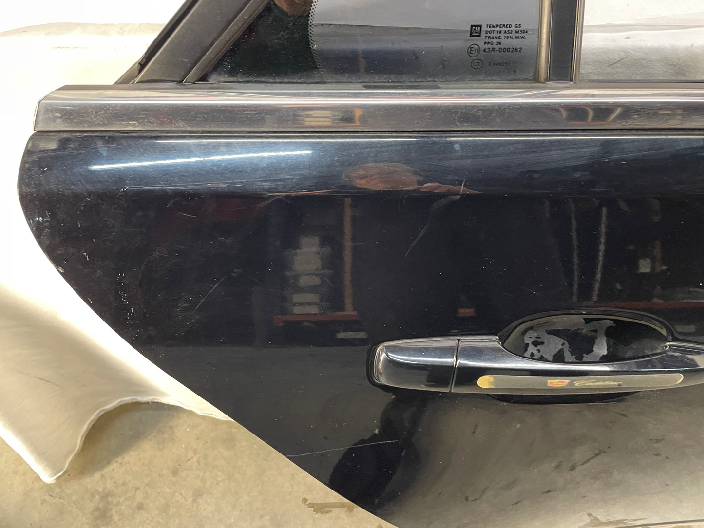 2010 Cadillac CTS-V Sedan RH Passenger Rear Exterior Door Black OEM