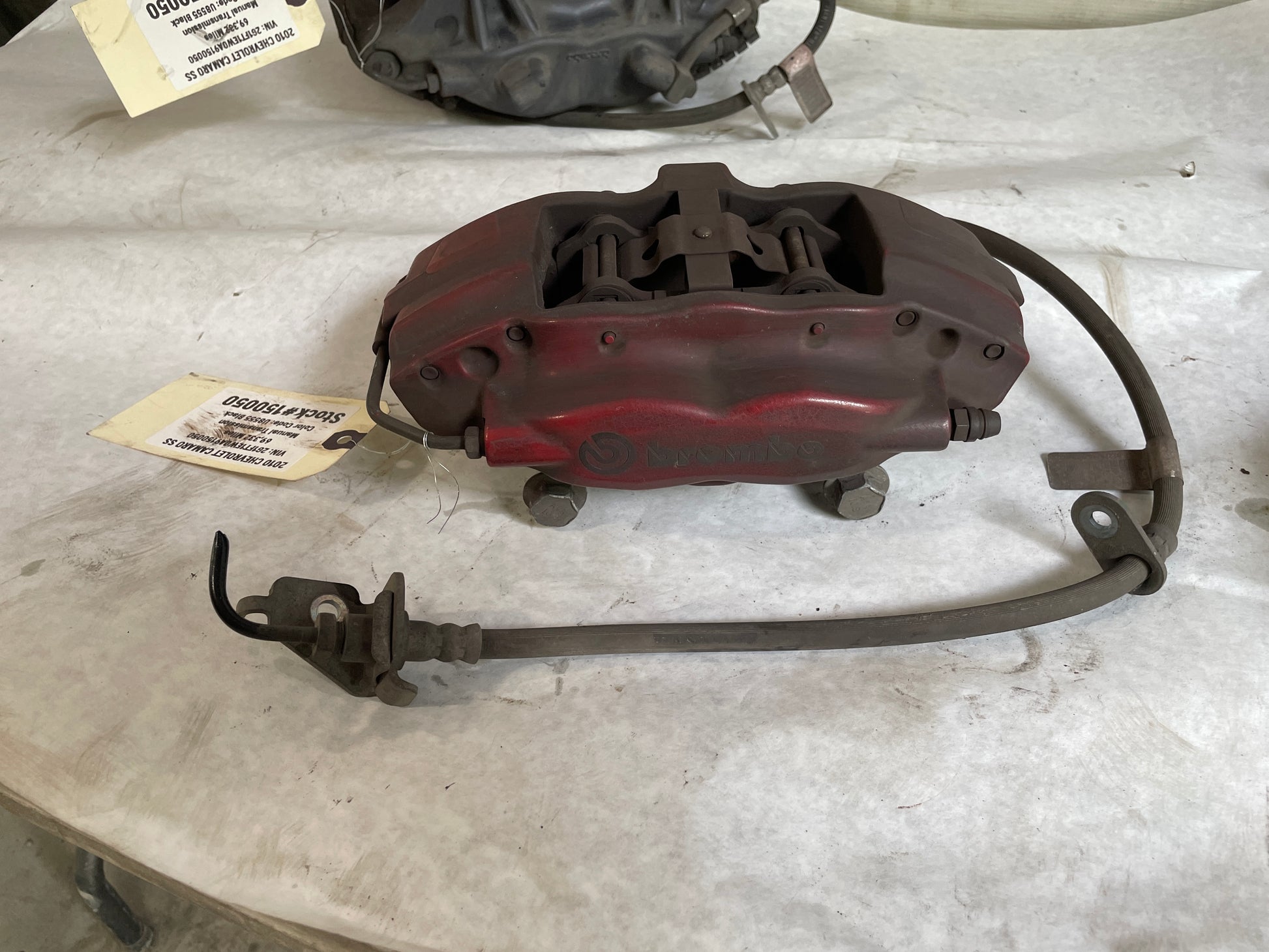 2010 Chevy Camaro SS Front and Rear Brembo Calipers OEM - Day's Parts Yard