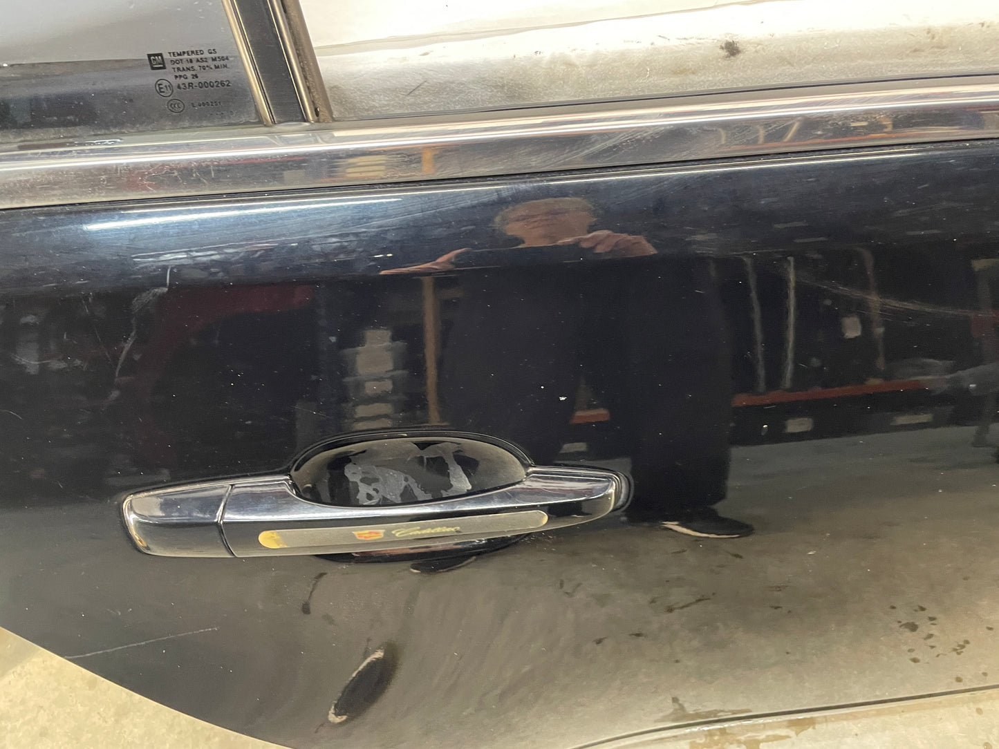 2010 Cadillac CTS-V Sedan RH Passenger Rear Exterior Door Black OEM