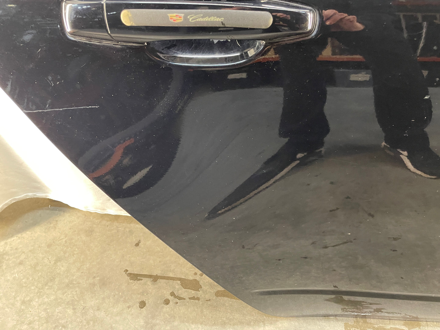 2010 Cadillac CTS-V Sedan RH Passenger Rear Exterior Door Black OEM