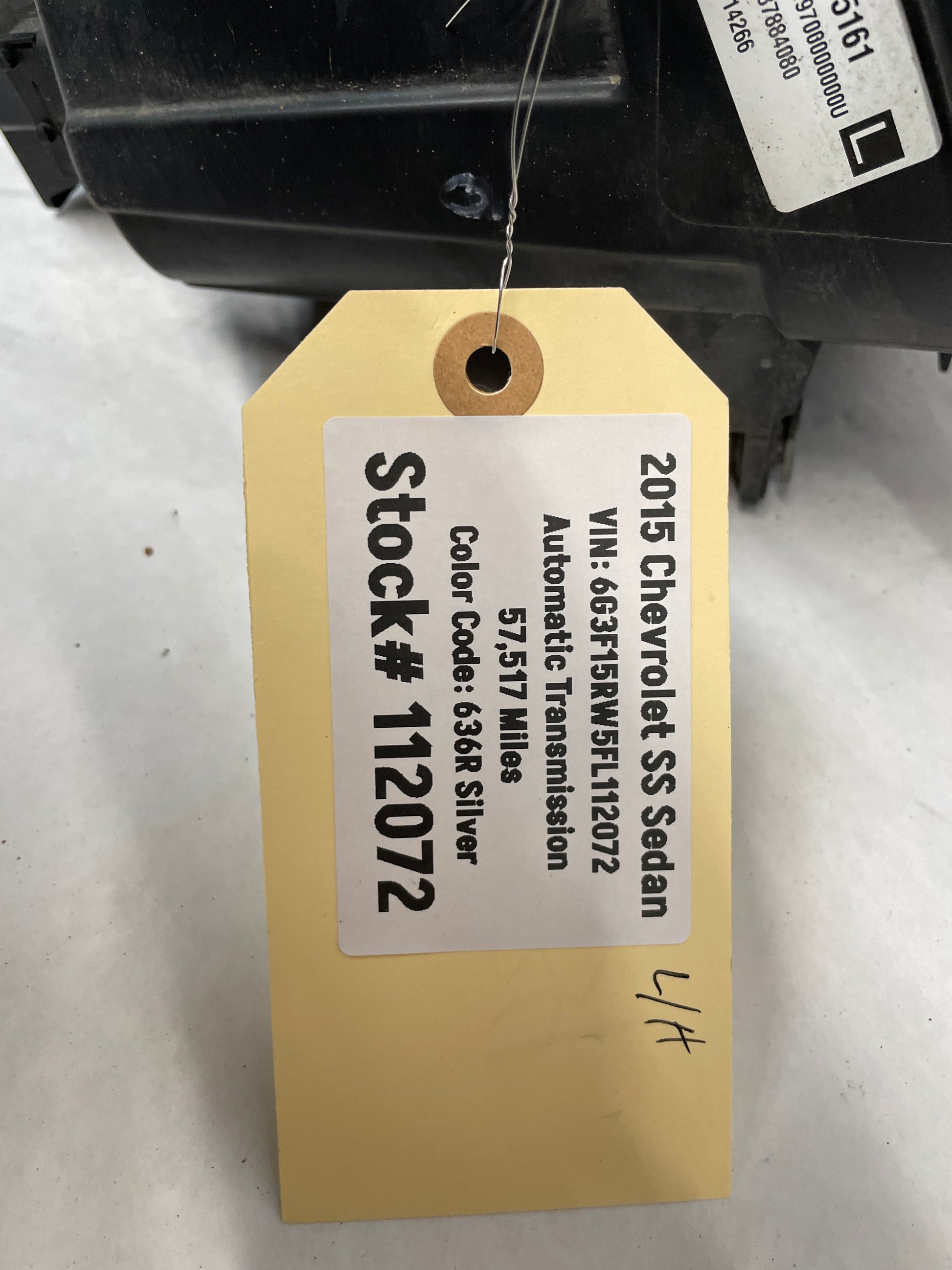 2015 Chevy SS Sedan LH Driver Head Light Lamp Headlight OEM - Day's Parts Yard