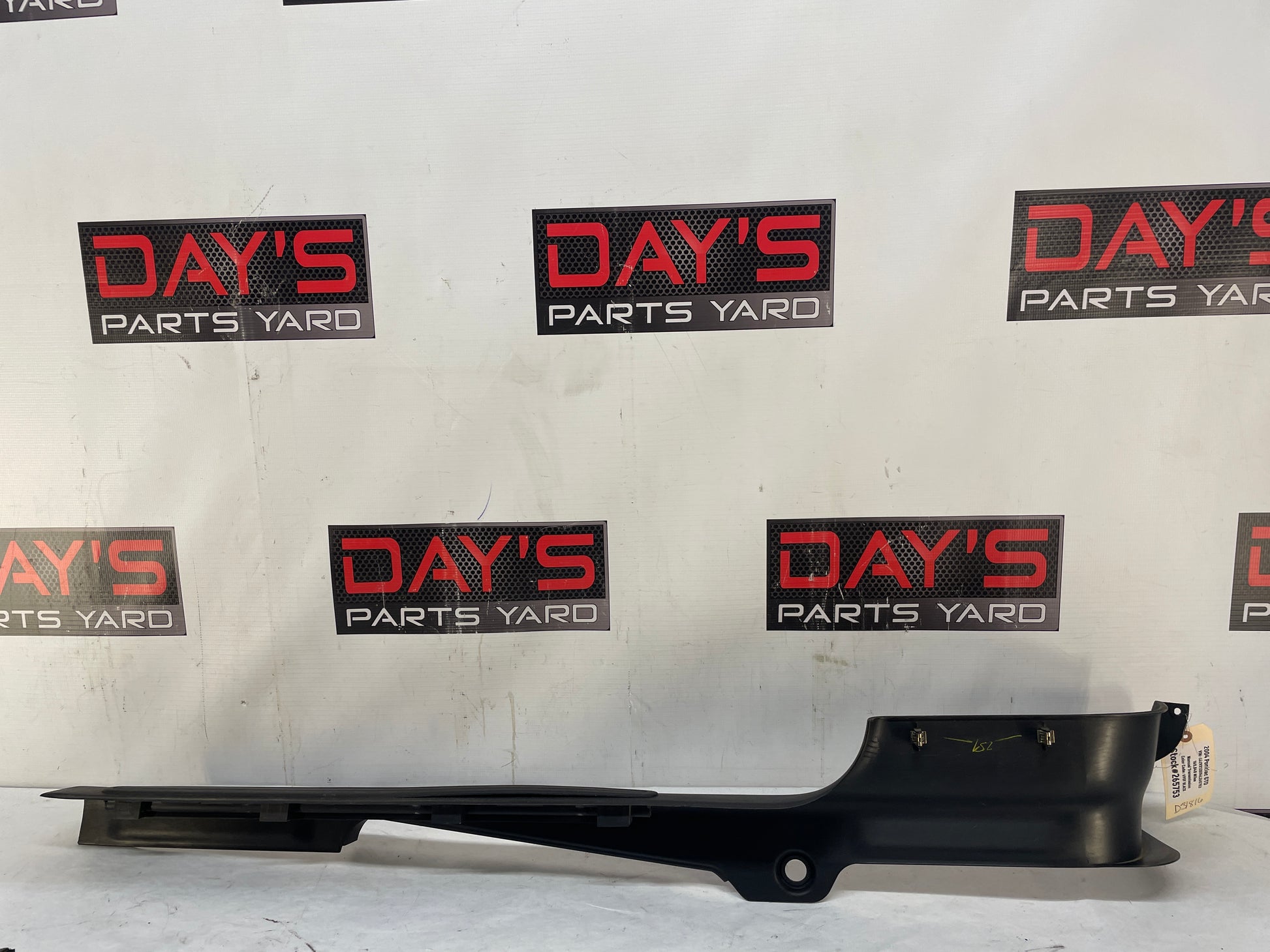 2004 Pontiac GTO LH Driver Interior Sill Carpet Retainer Trim Cover Panel OEM - Day's Parts Yard