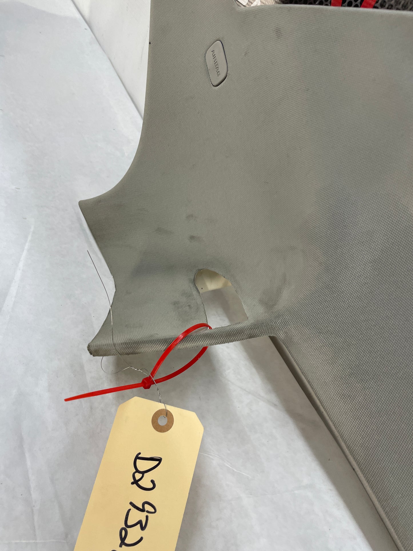 2010 Cadillac CTS-V Sedan RH Passenger Titanium Quarter Interior C Pillar Trim Panel OEM