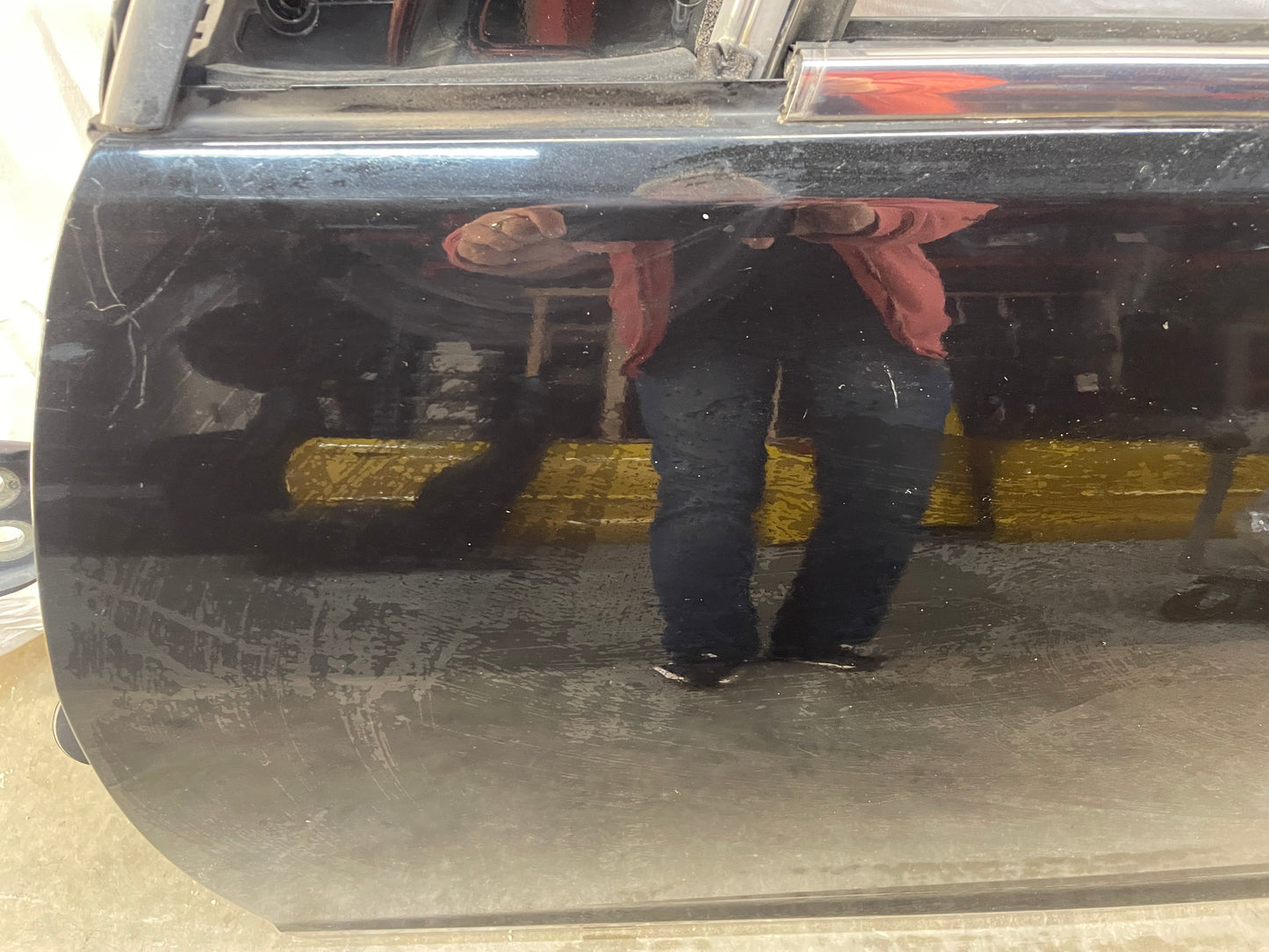 2009 Pontiac G8 GT LH Driver Front Exterior Door Black OEM