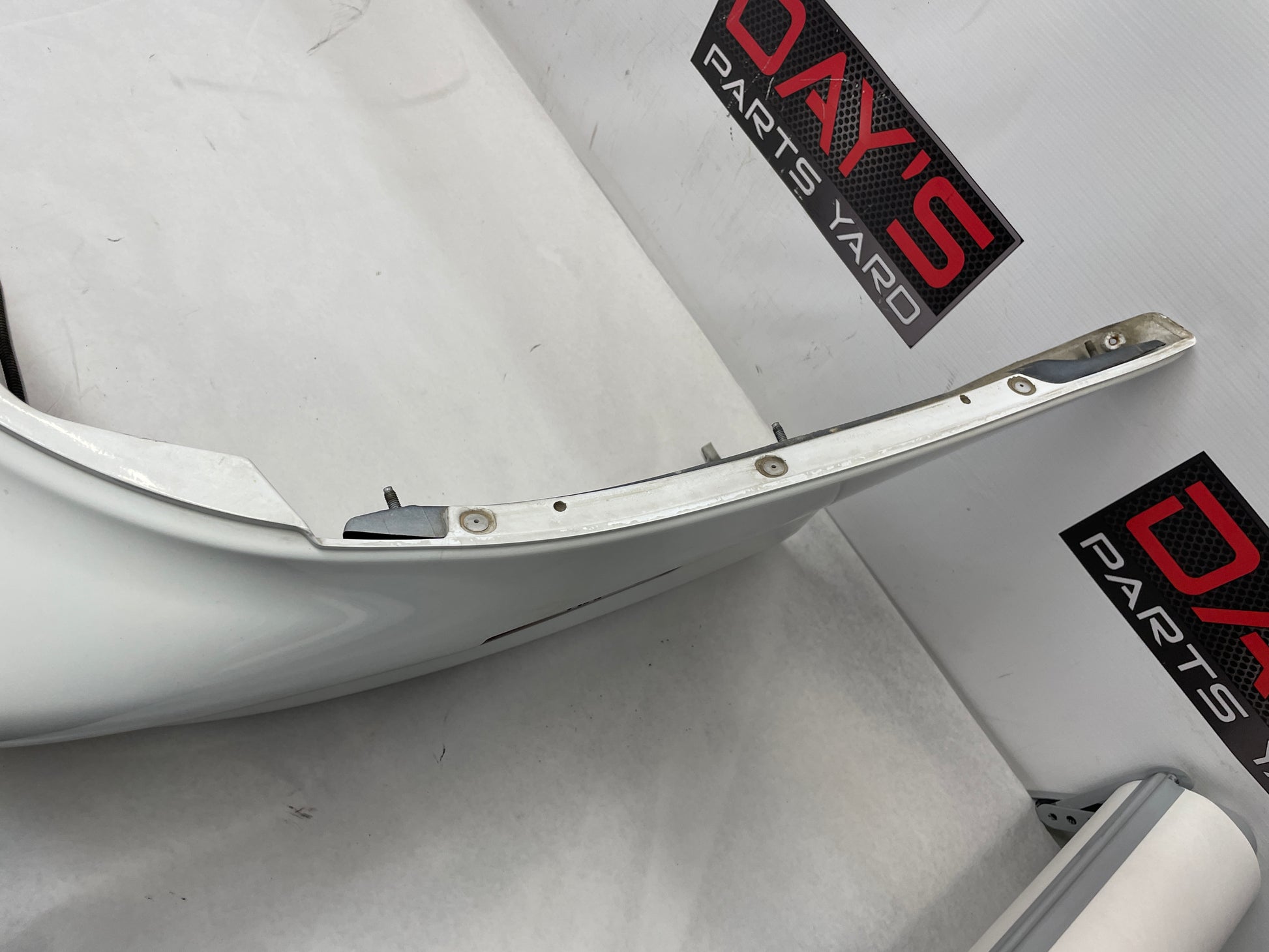1999 Chevy Camaro Z28 SS Rear Bumper Cover Assembly White OEM - Day's Parts Yard