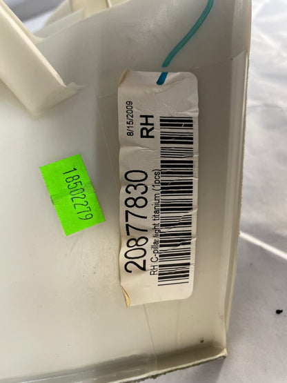 2010 Cadillac CTS-V Sedan RH Passenger Titanium Quarter Interior C Pillar Trim Panel OEM