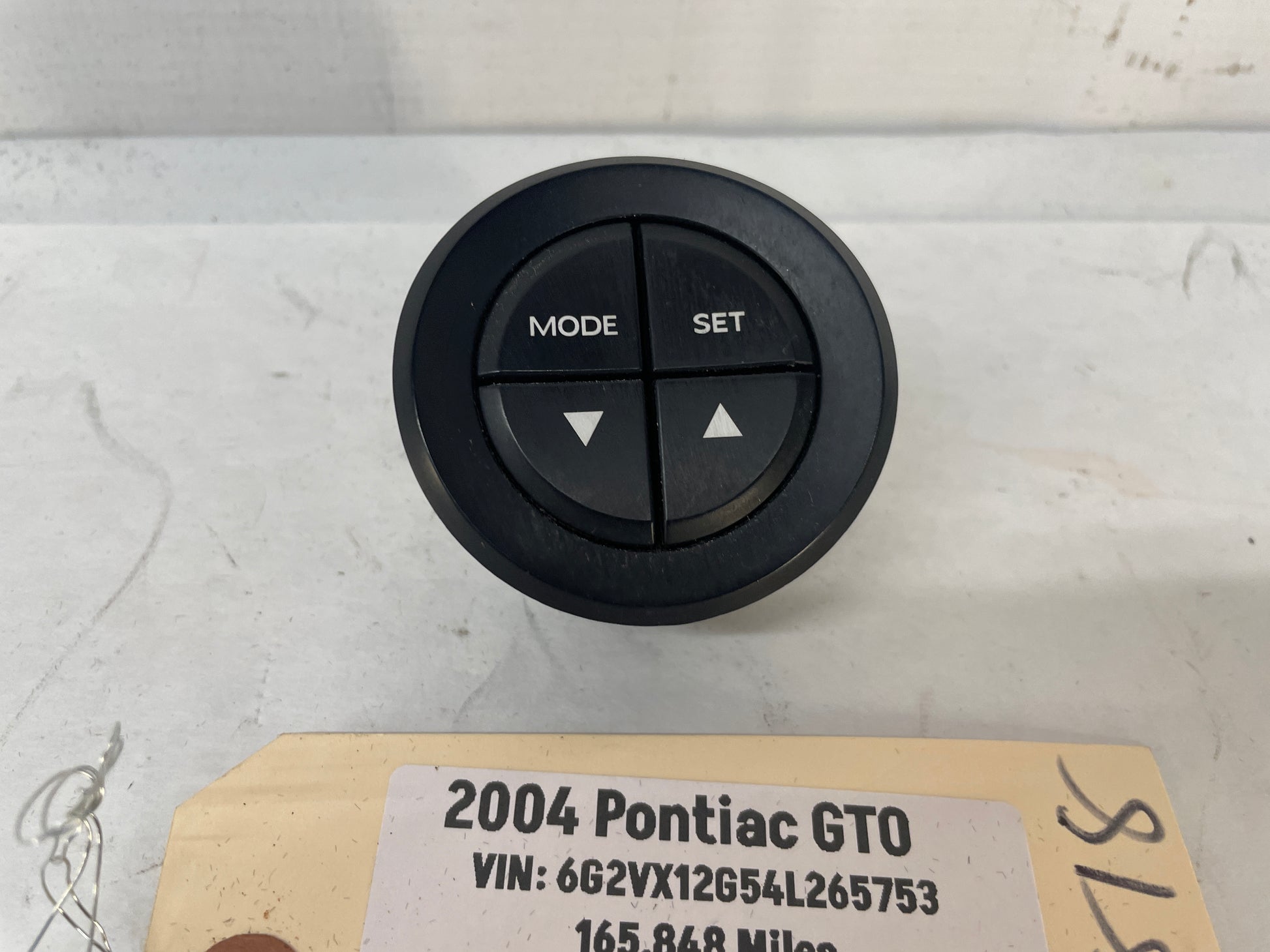 2004 Pontiac GTO Mode Set Dash Selector Control Switch OEM - Day's Parts Yard