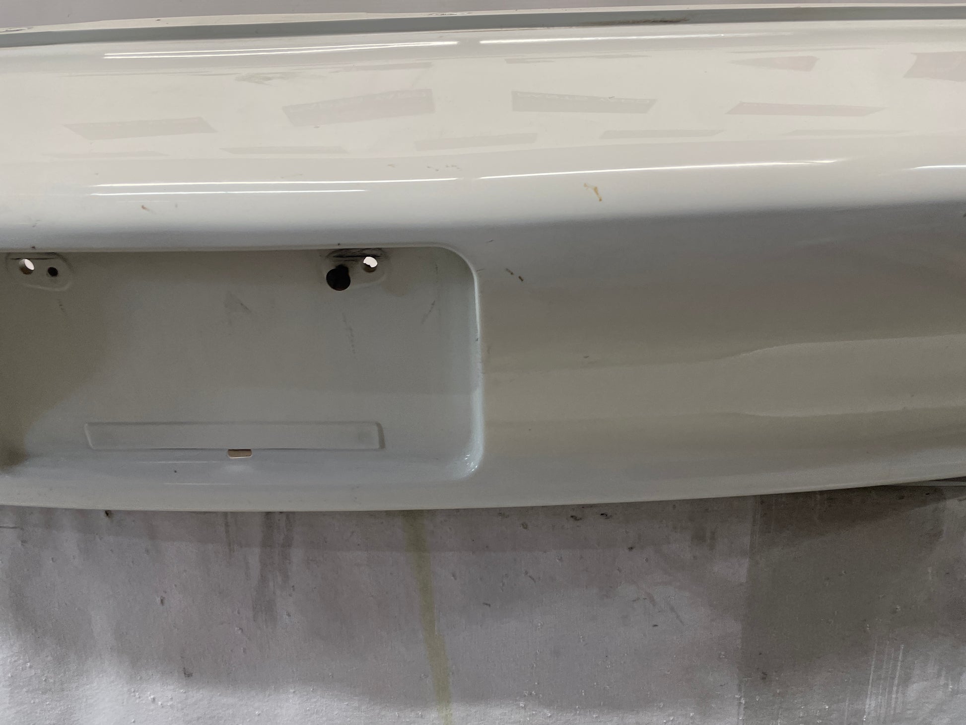 1999 Chevy Camaro Z28 SS Rear Bumper Cover Assembly White OEM - Day's Parts Yard