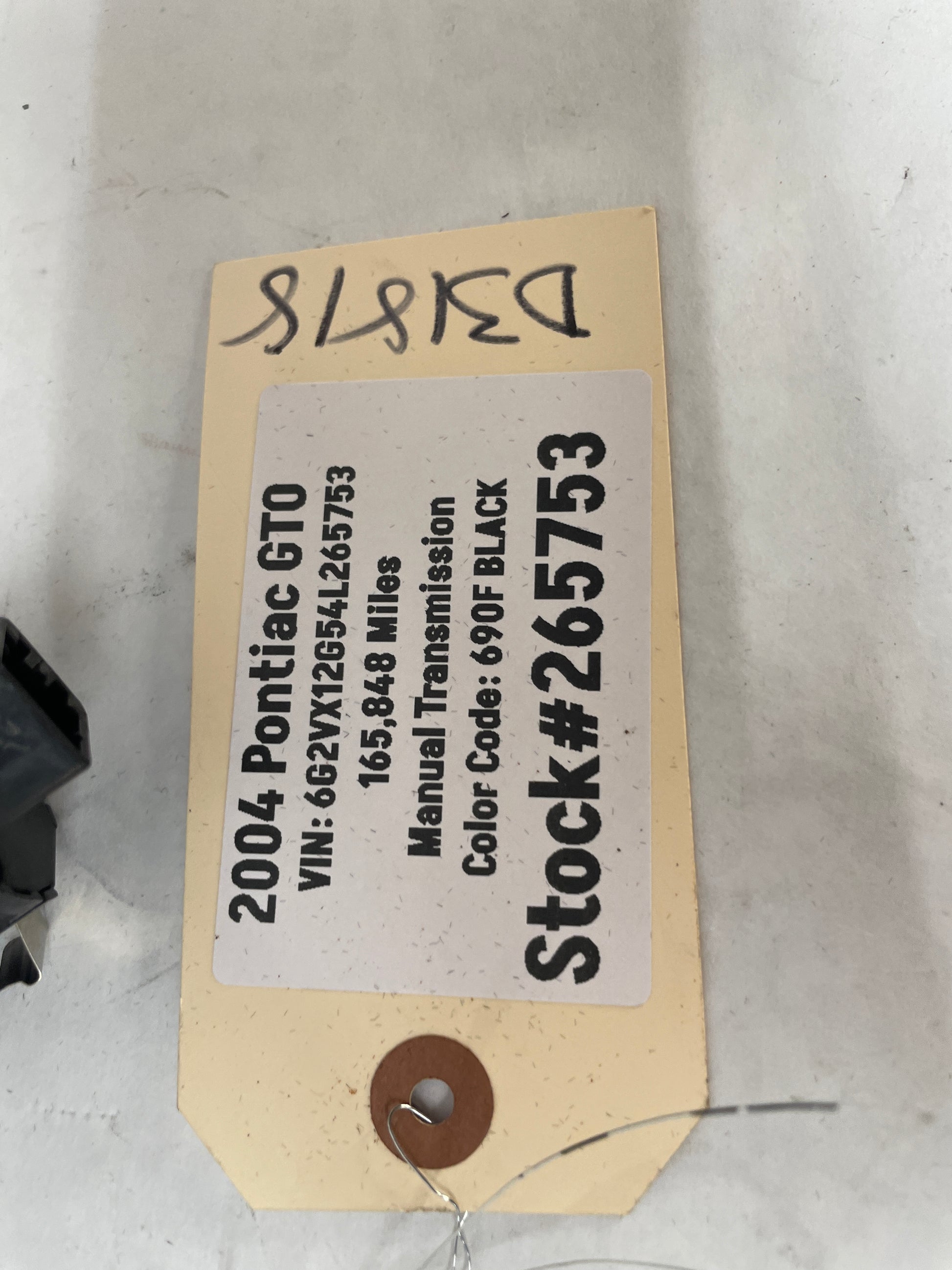2004 Pontiac GTO Mode Set Dash Selector Control Switch OEM - Day's Parts Yard