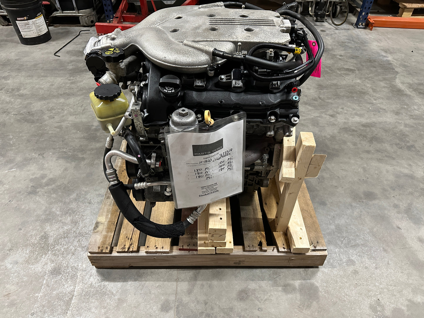 Pontiac G8 Base 3.6L LY7 V6 Engine Motor Assembly 68k