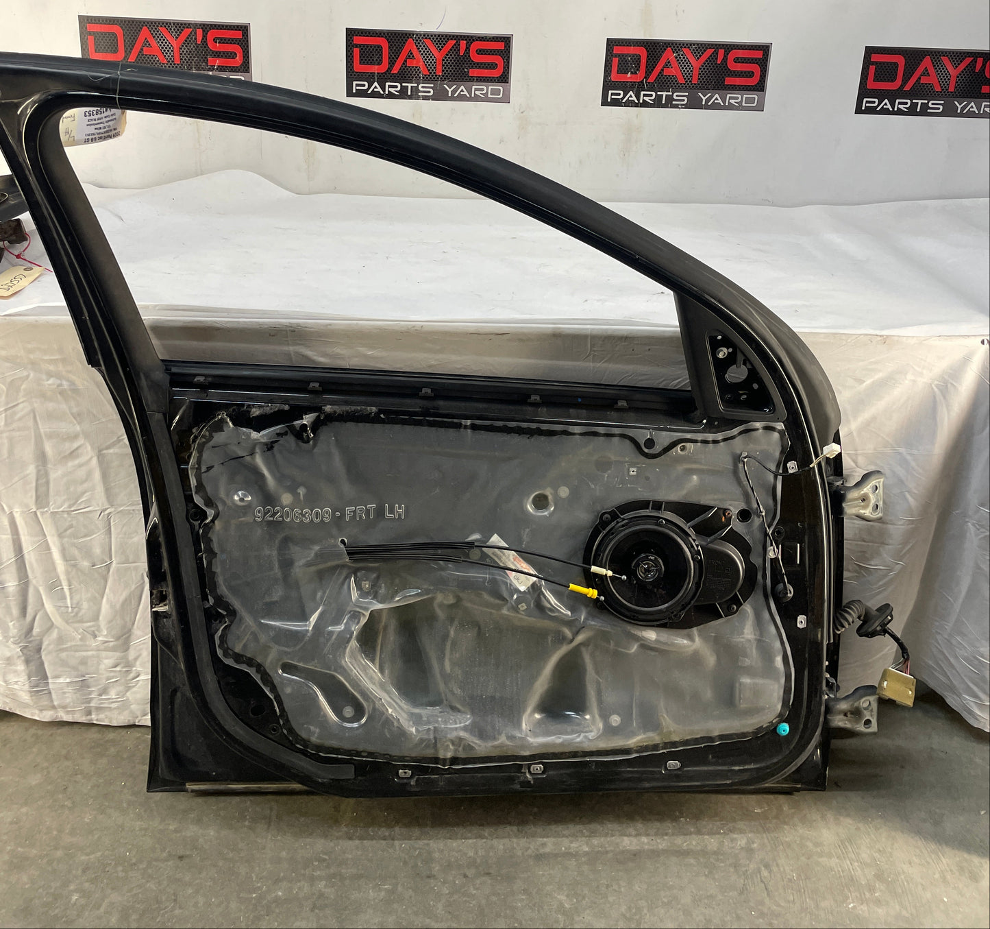 2009 Pontiac G8 GT LH Driver Front Exterior Door Black OEM