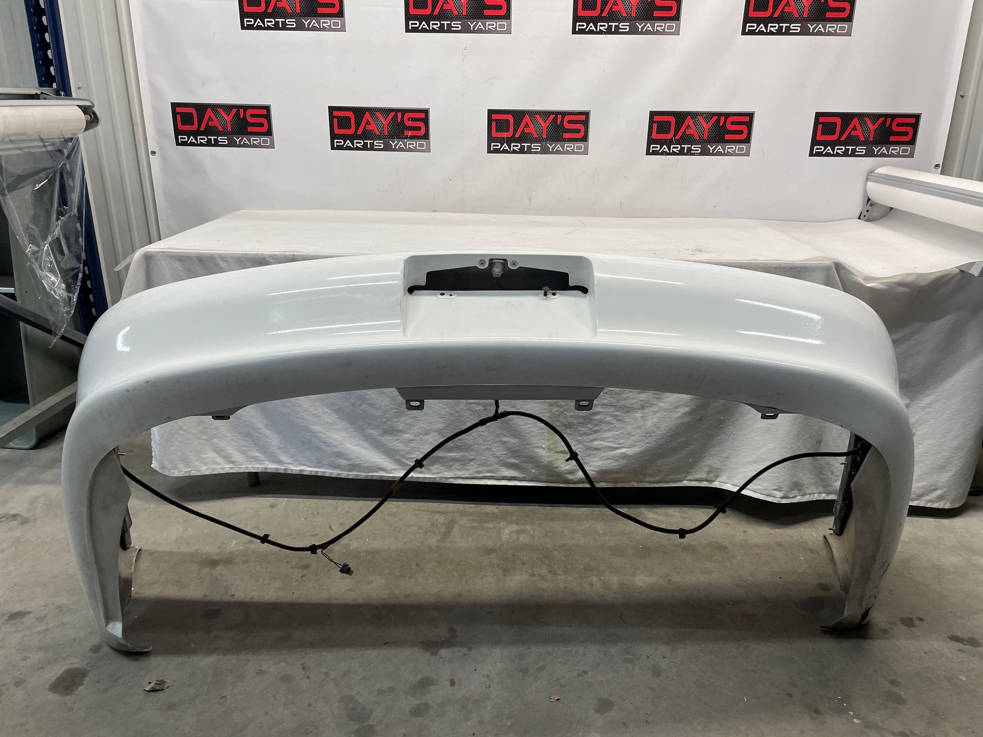 1999 Chevy Camaro Z28 SS Rear Bumper Cover Assembly White OEM - Day's Parts Yard
