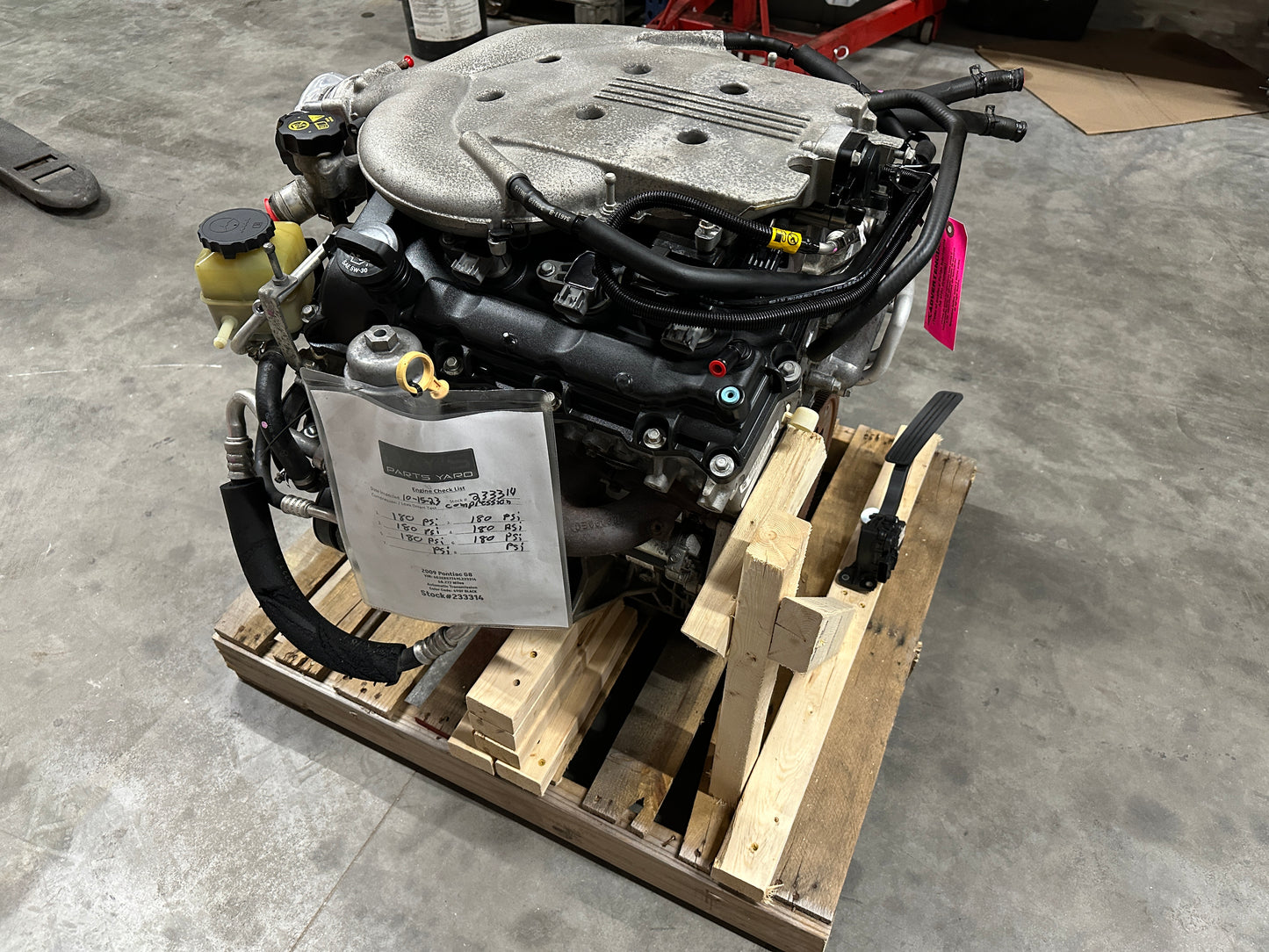 Pontiac G8 Base 3.6L LY7 V6 Engine Motor Assembly 68k