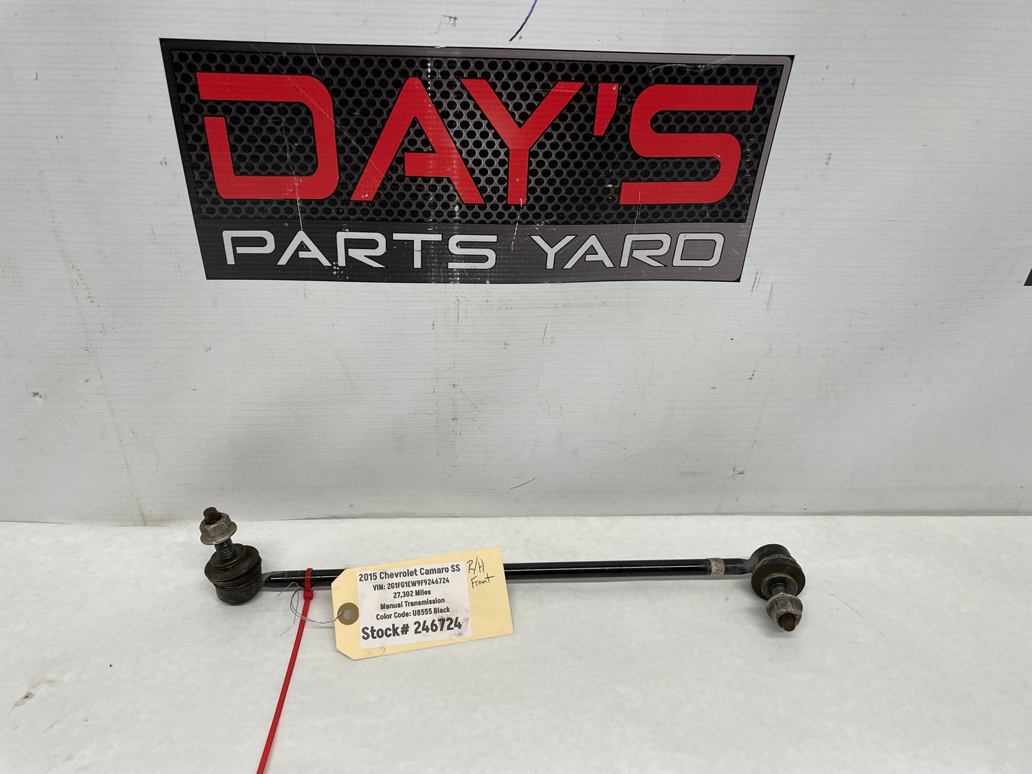 2015 Chevy Camaro SS RH Passenger Front Suspension Sway Bar End Link OEM