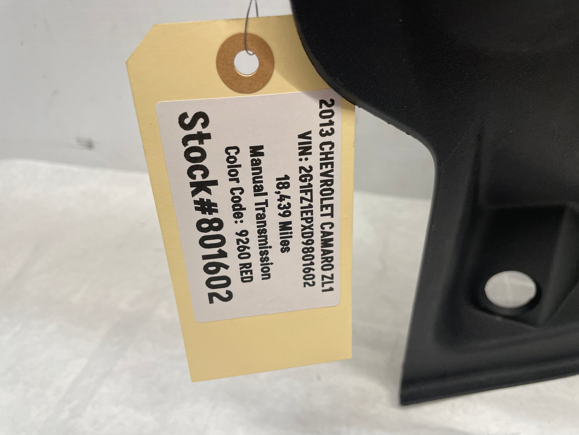 2013 Chevy Camaro ZL1 Rear Trunk Tailgate Panel Trim OEM - Day's Parts Yard
