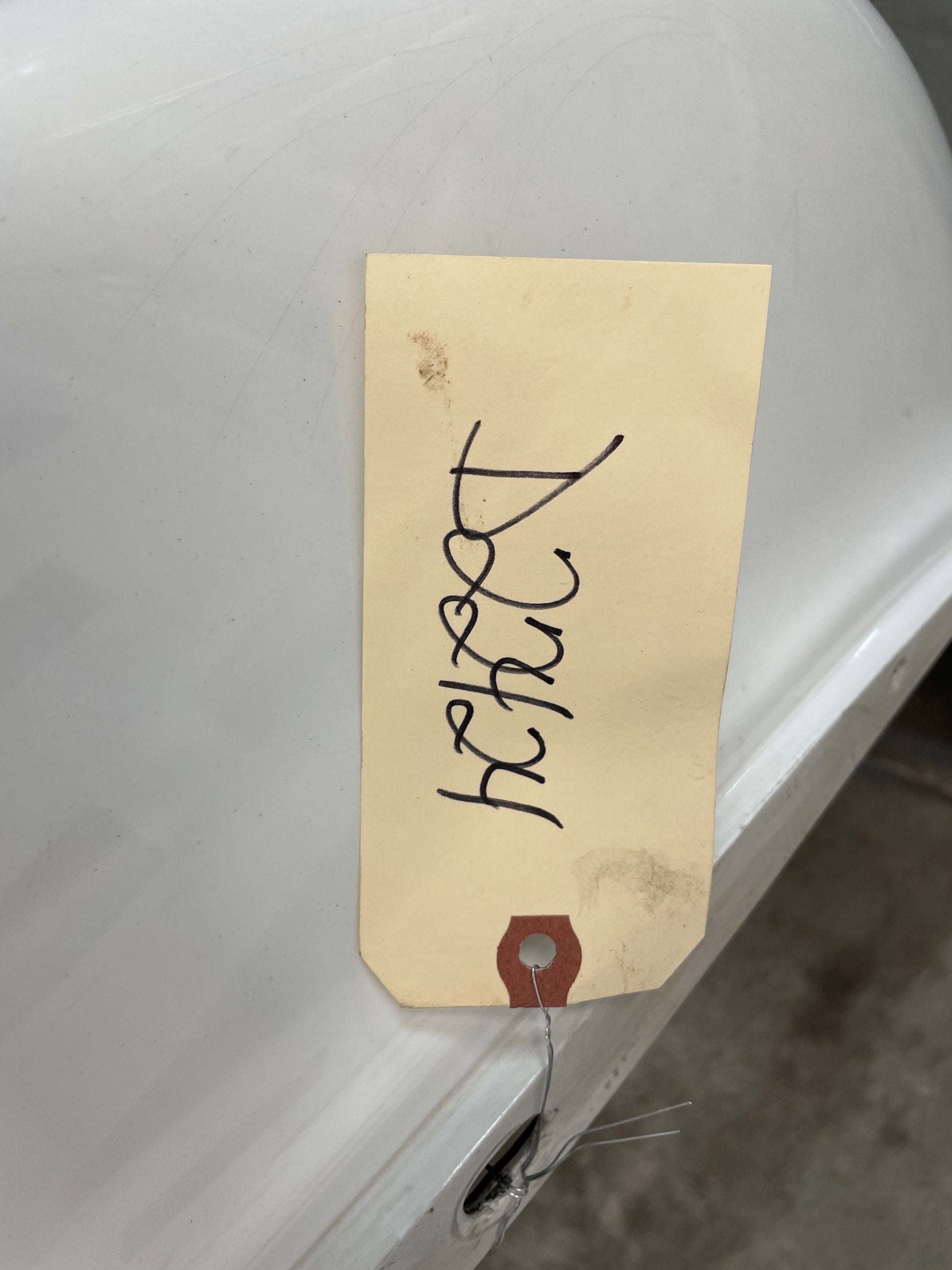 1999 Chevy Camaro Z28 SS Rear Bumper Cover Assembly White OEM - Day's Parts Yard