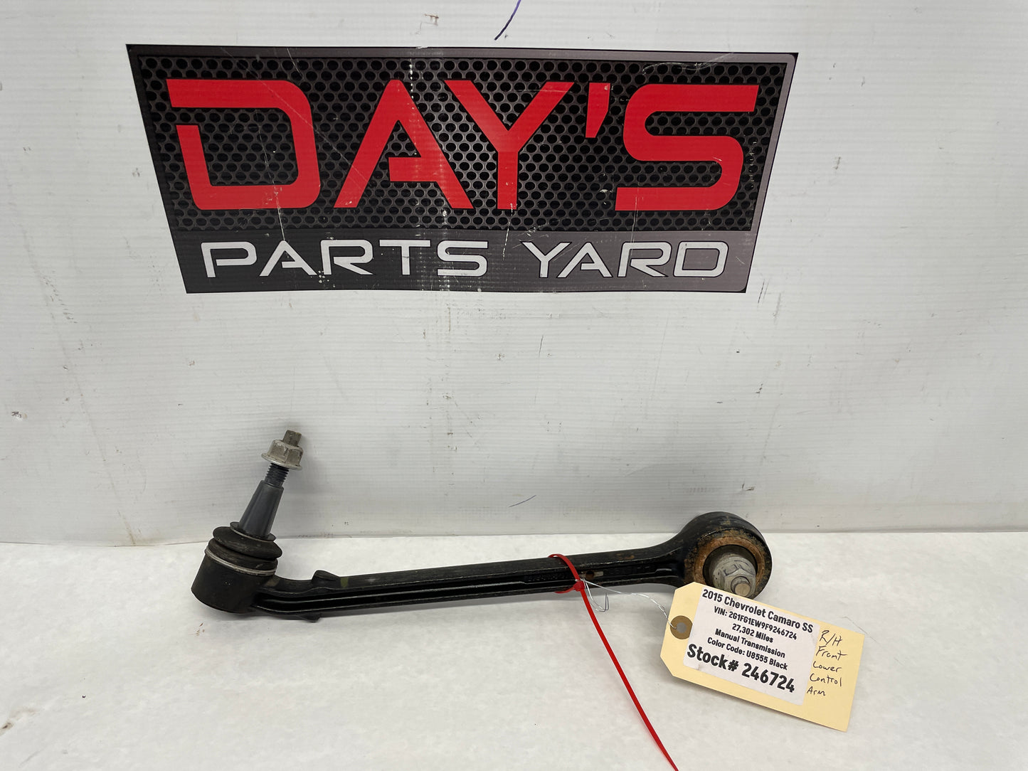 2015 Chevy Camaro SS RH Passenger Front Lower Suspension Control Rear Arm OEM