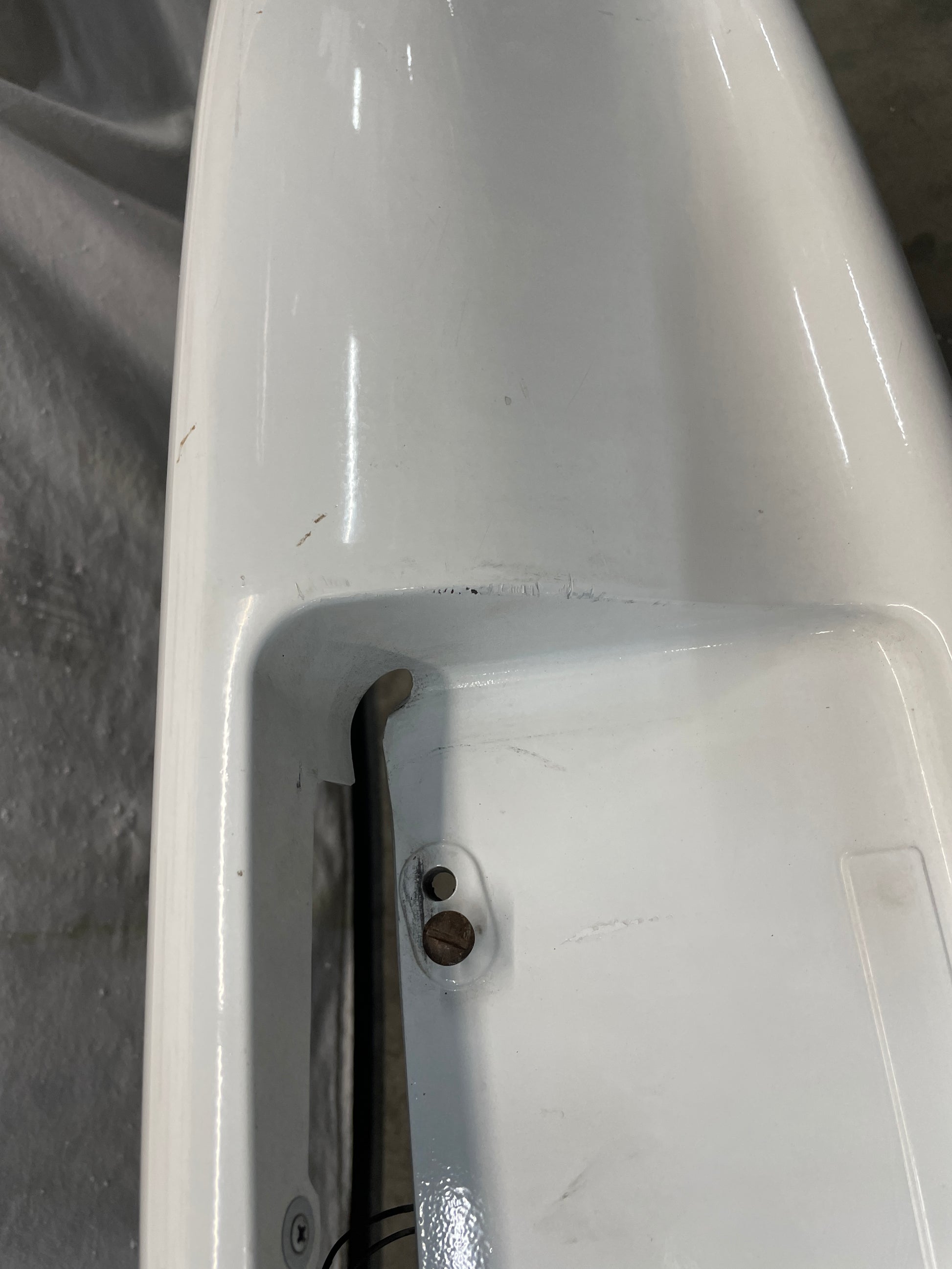 1999 Chevy Camaro Z28 SS Rear Bumper Cover Assembly White OEM - Day's Parts Yard