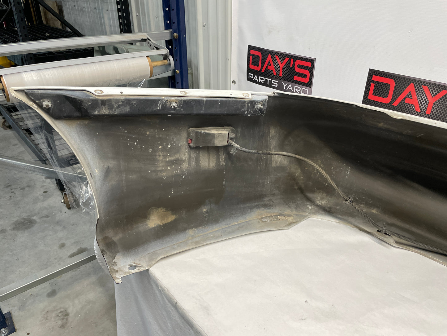 1999 Chevy Camaro Z28 SS Rear Bumper Cover Assembly White OEM - Day's Parts Yard