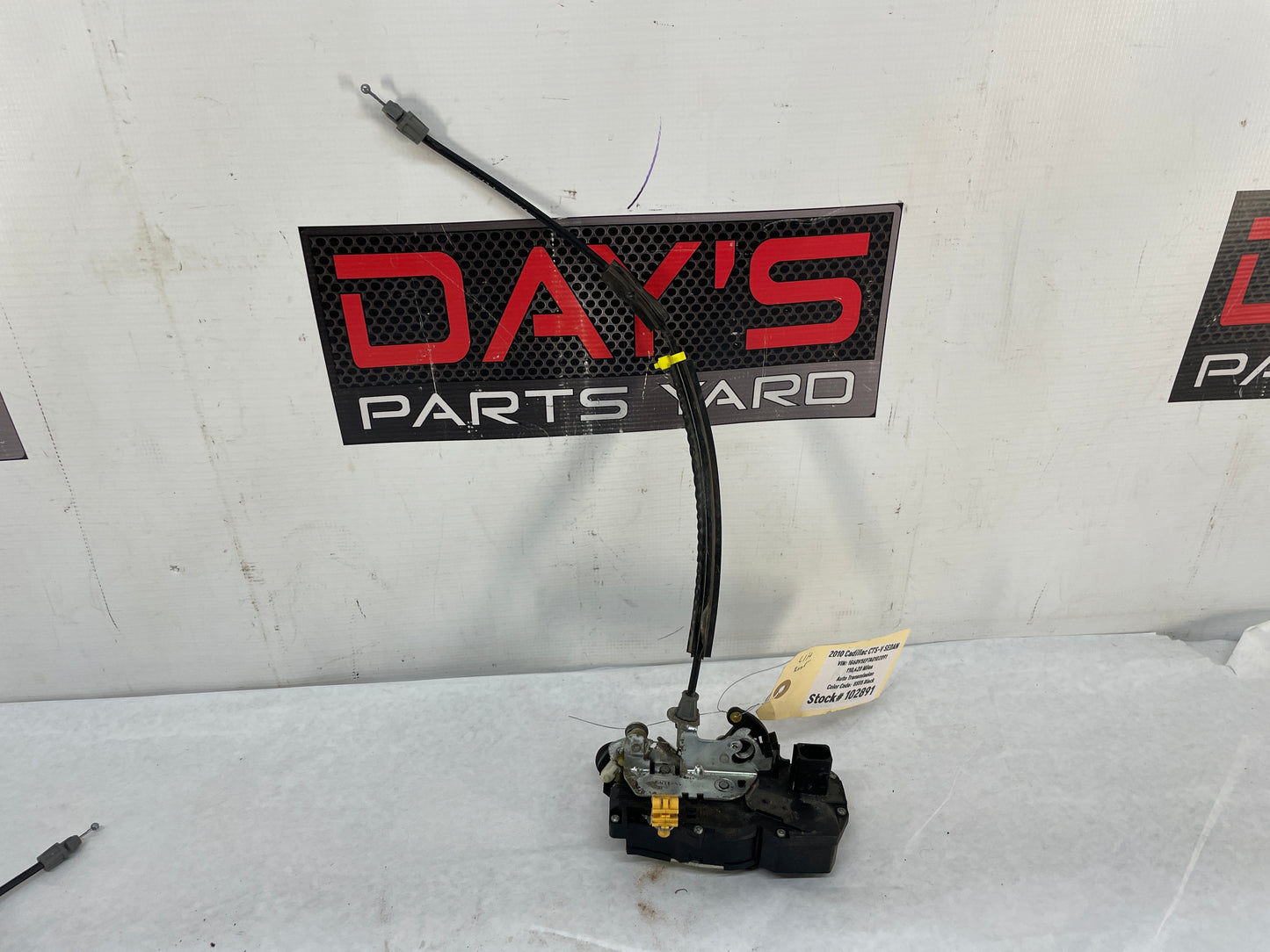 2010 Cadillac CTS-V Sedan LH Driver Rear Door Lock Actuator OEM