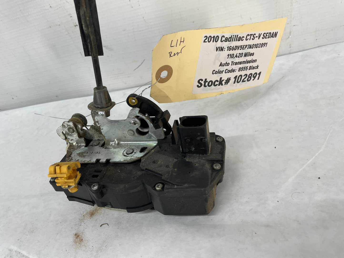 2010 Cadillac CTS-V Sedan LH Driver Rear Door Lock Actuator OEM