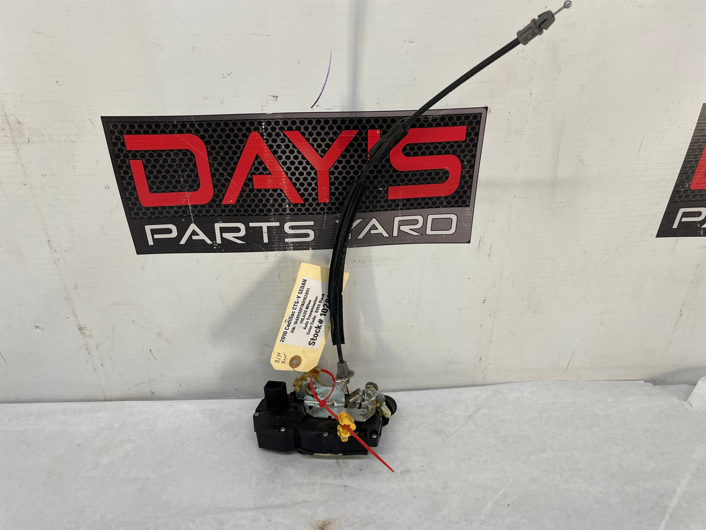 2010 Cadillac CTS-V Sedan RH Passenger Rear Door Lock Actuator OEM