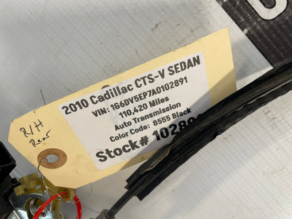2010 Cadillac CTS-V Sedan RH Passenger Rear Door Lock Actuator OEM