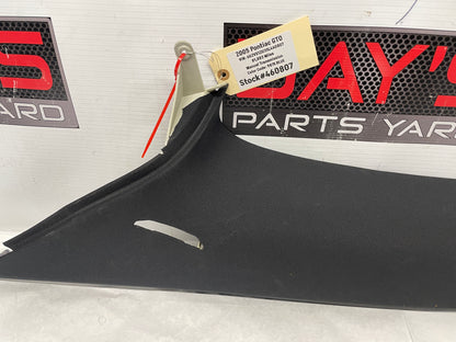 2005 Pontiac GTO RH Passenger Rear Interior Quarter C Pillar Seat Belt Cover Trim Panel OEM