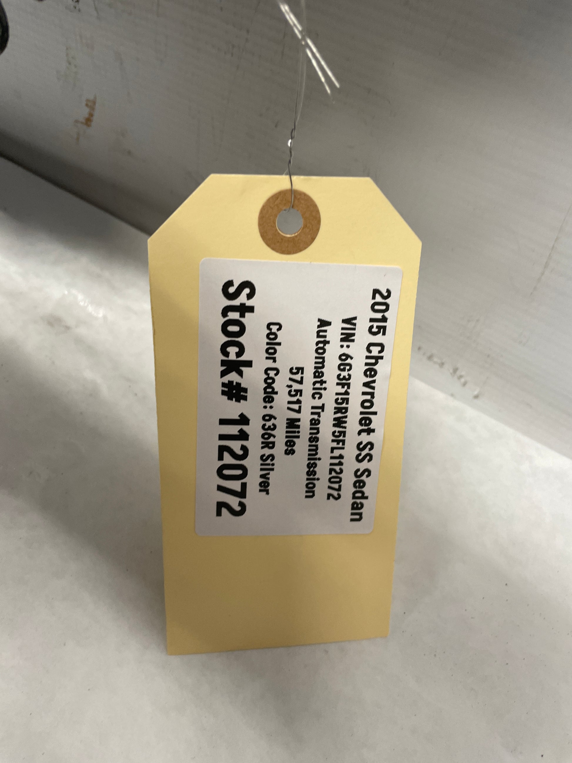 2015 Chevy SS Sedan Front Bumper Lower Apron Air Damn Panel Bumper Extension OEM - Day's Parts Yard