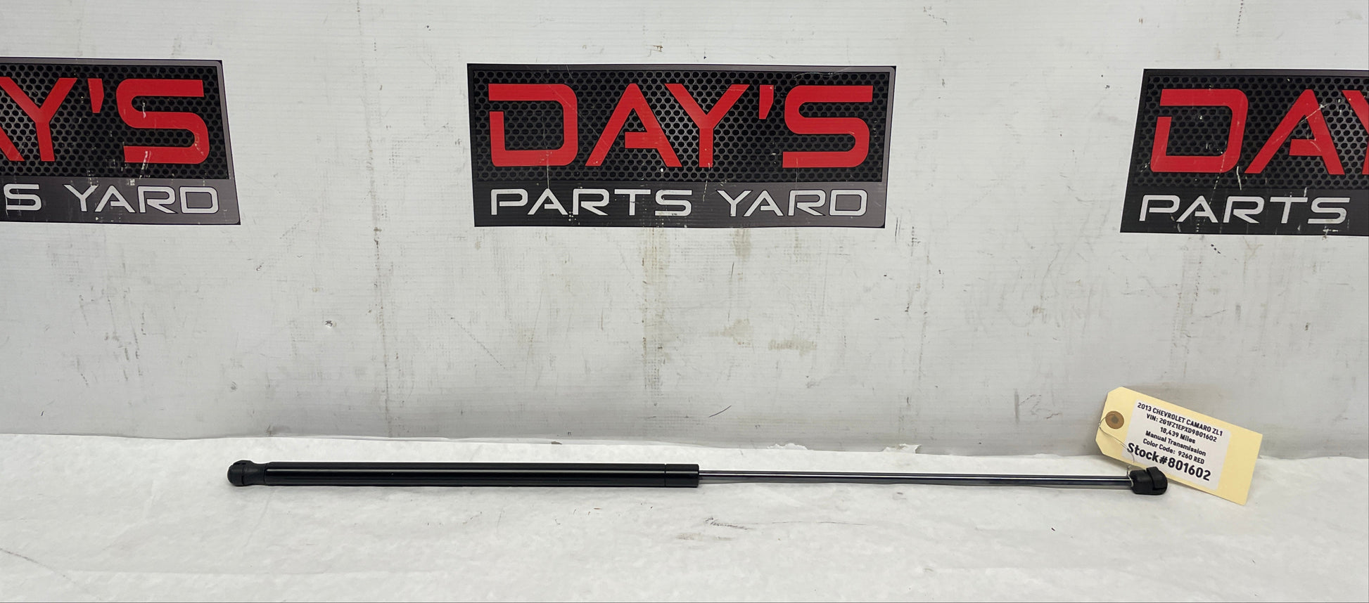 2013 Chevy Camaro ZL1 Hood Lift Supports Shock Struts OEM - Day's Parts Yard