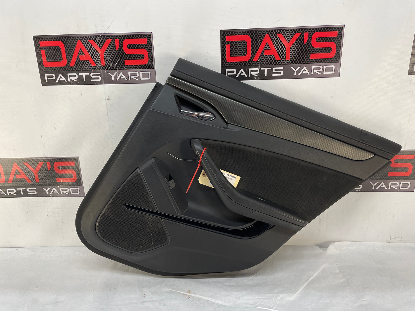 2010 Cadillac CTS-V Sedan RH Passenger Rear Interior Door Panel Trim OEM - Day's Parts Yard