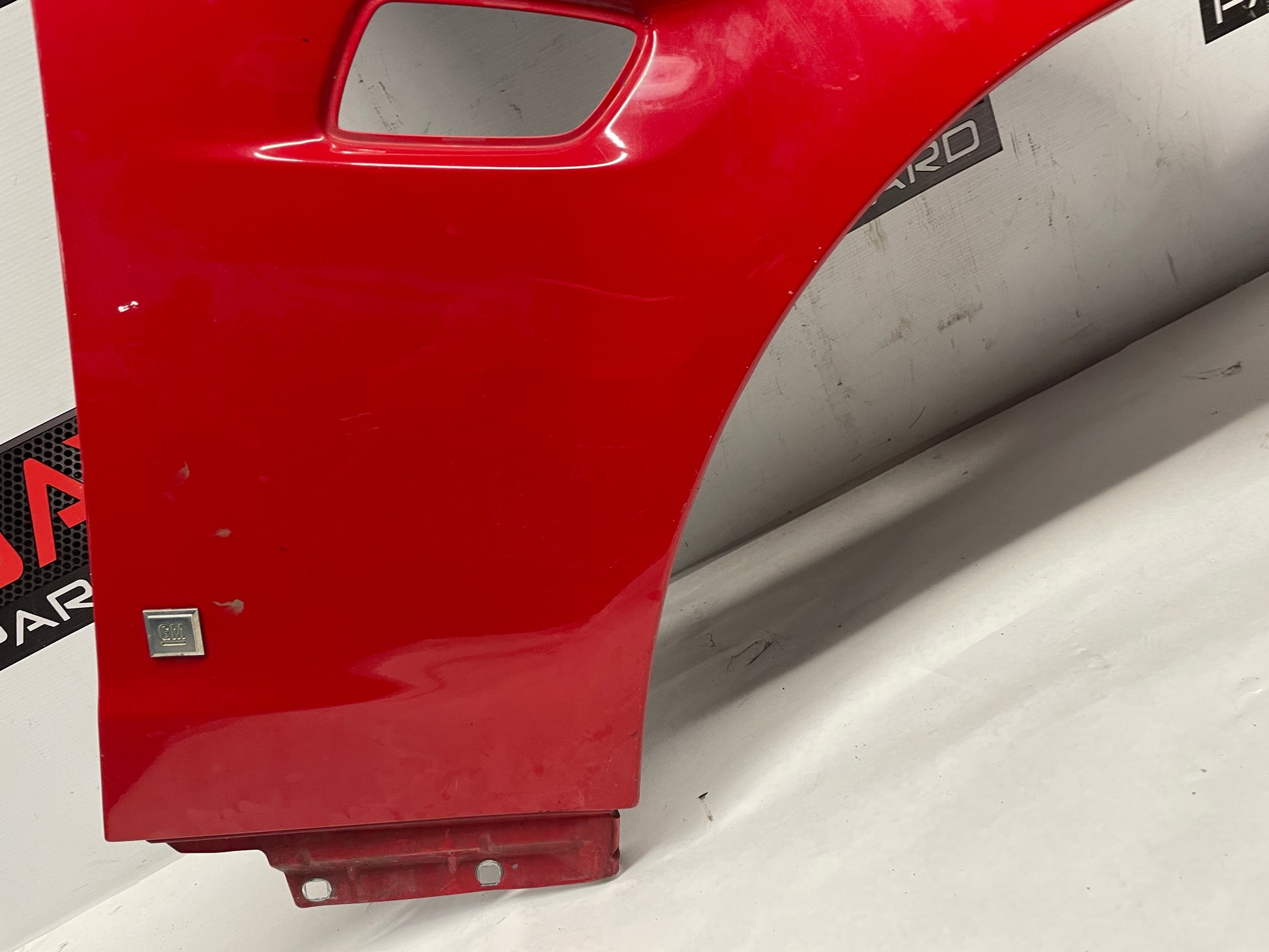 2008 Pontiac G8 GT RH Passenger Fender Red OEM - Day's Parts Yard