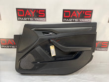 2010 Cadillac CTS-V Sedan RH Passenger Front Interior Door Panel Trim Ebony Black OEM