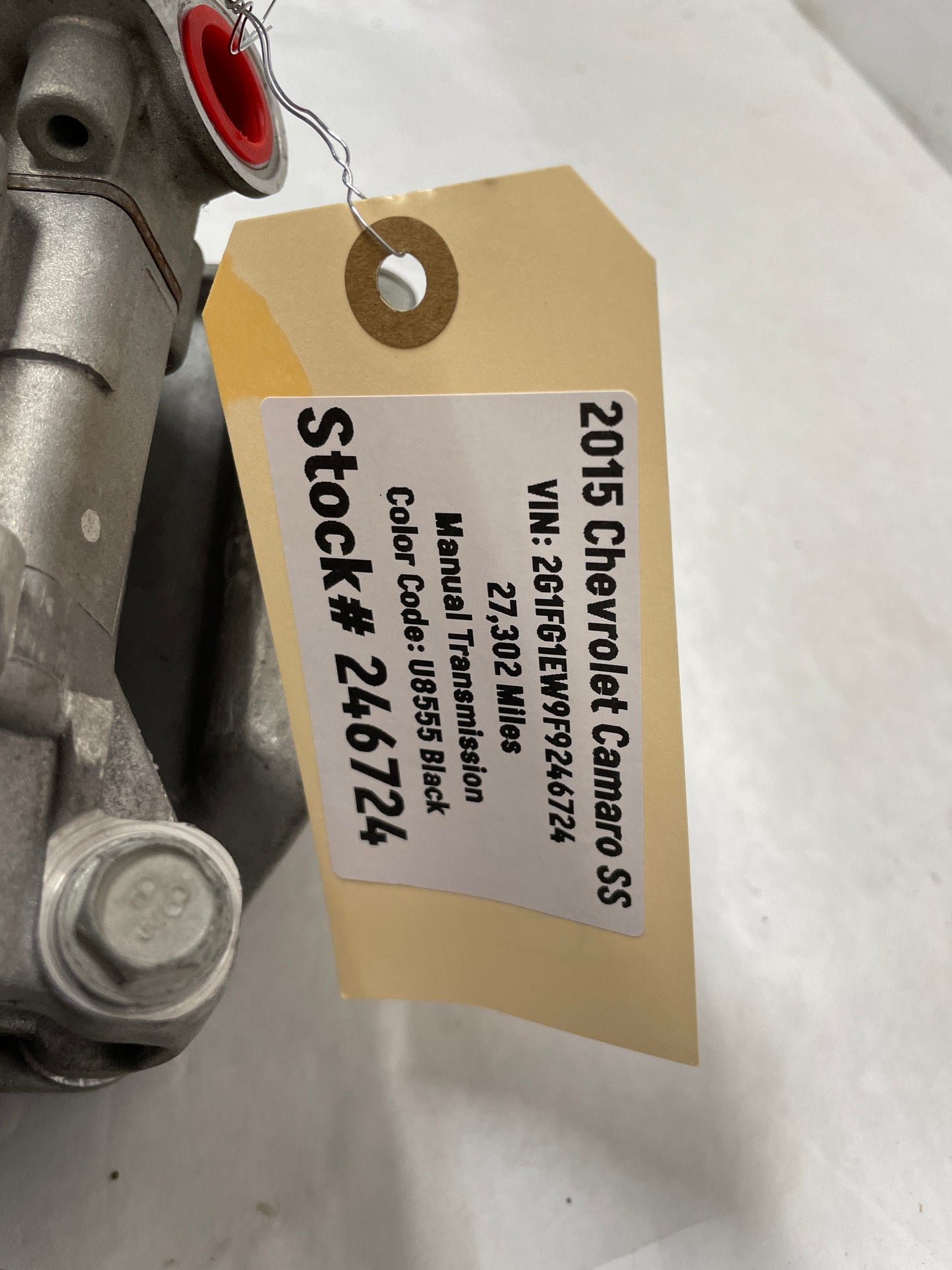 2015 Chevy Camaro SS AC A/C Air Conditioner Compressor & Bracket OEM