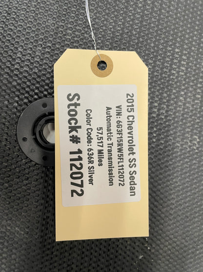 2015 Chevy SS Sedan Fronts and Rear Floor Mats Lyoyd Mat - Day's Parts Yard