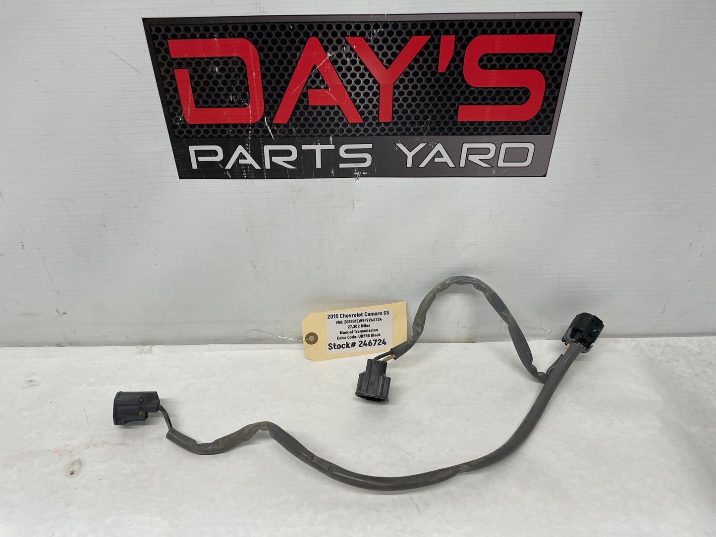 2015 Chevy Camaro SS Radiator Fan Wire Wiring Harness OEM