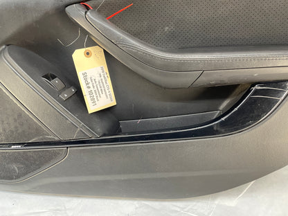 2010 Cadillac CTS-V Sedan RH Passenger Front Interior Door Panel Trim Ebony Black OEM