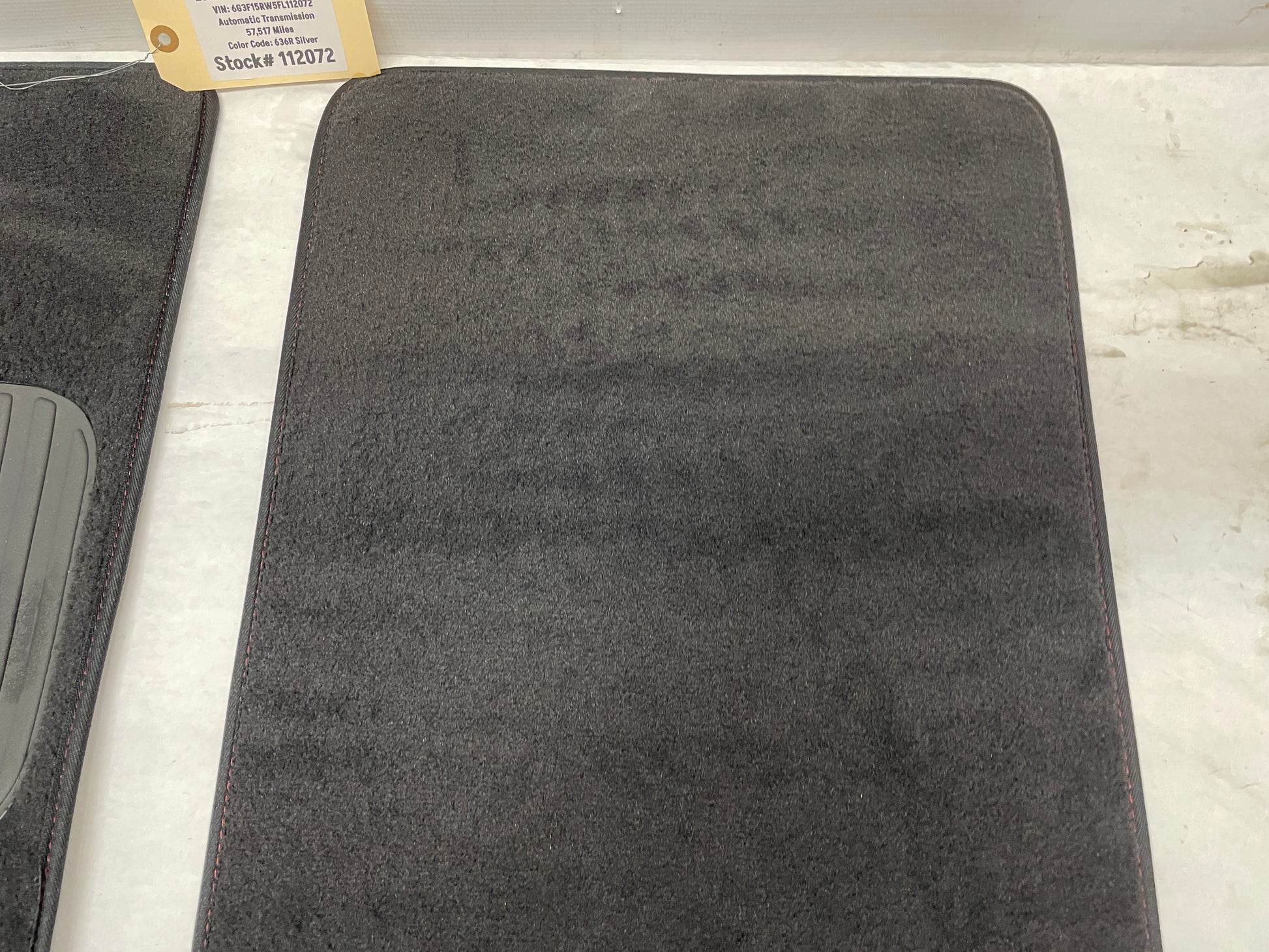 2015 Chevy SS Sedan RH & LH Front Floor Mats OEM - Day's Parts Yard