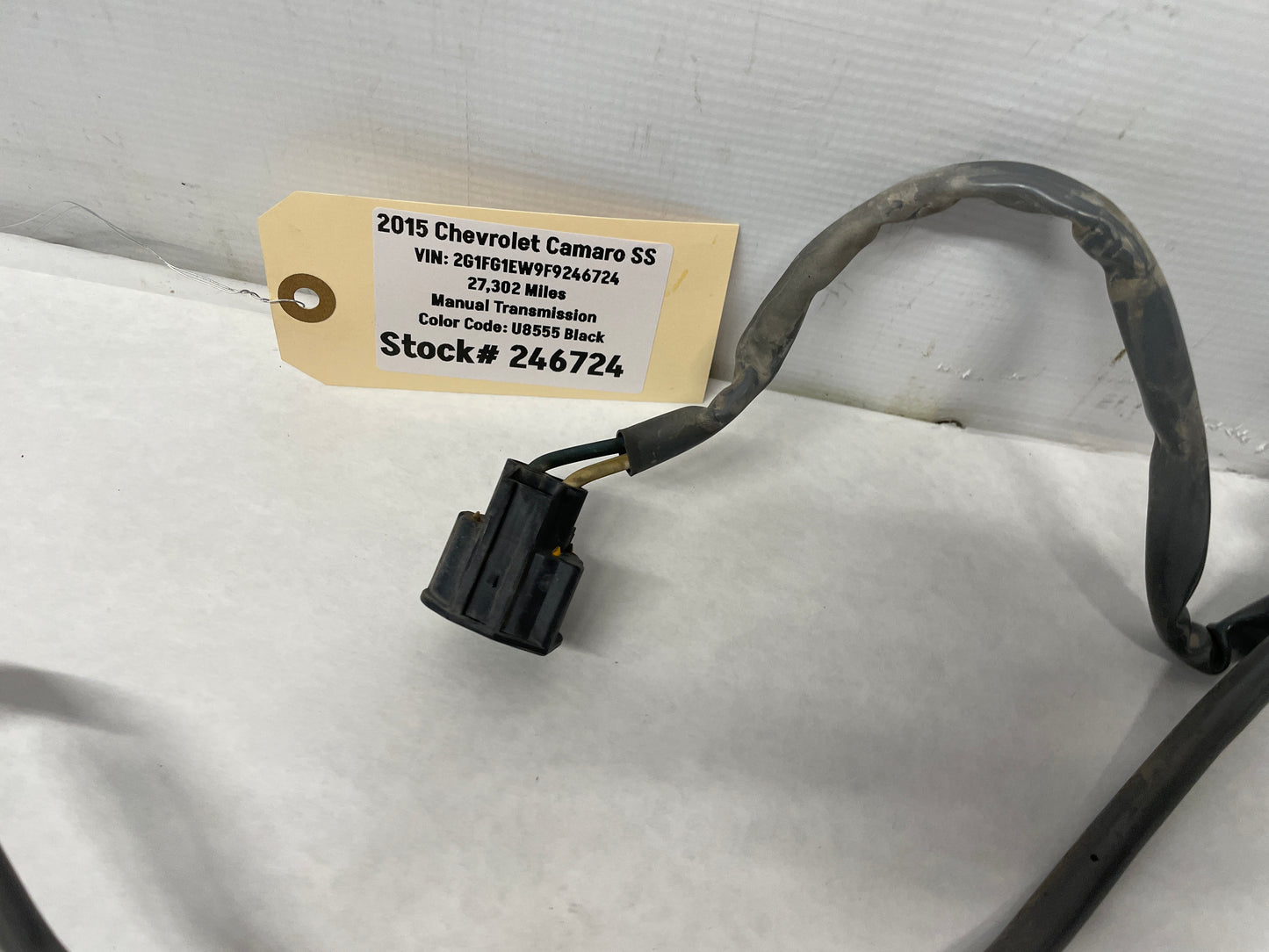 2015 Chevy Camaro SS Radiator Fan Wire Wiring Harness OEM