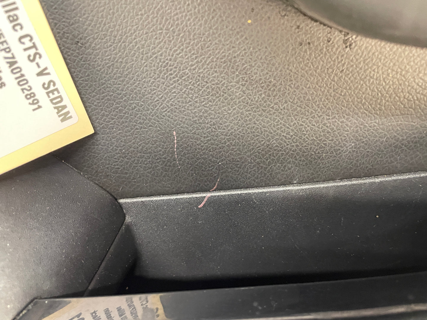 2010 Cadillac CTS-V Sedan RH Passenger Front Interior Door Panel Trim Ebony Black OEM