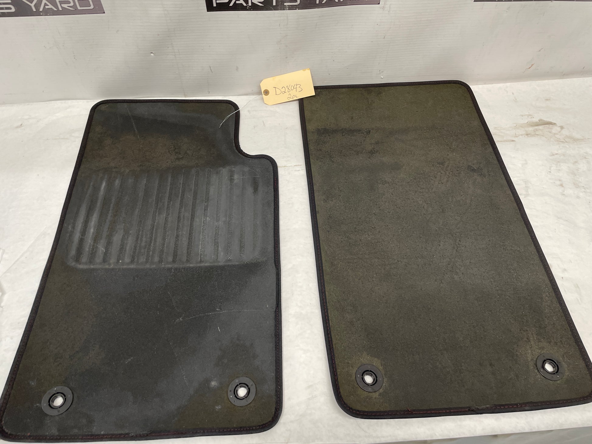 2015 Chevy SS Sedan RH & LH Front Floor Mats OEM - Day's Parts Yard