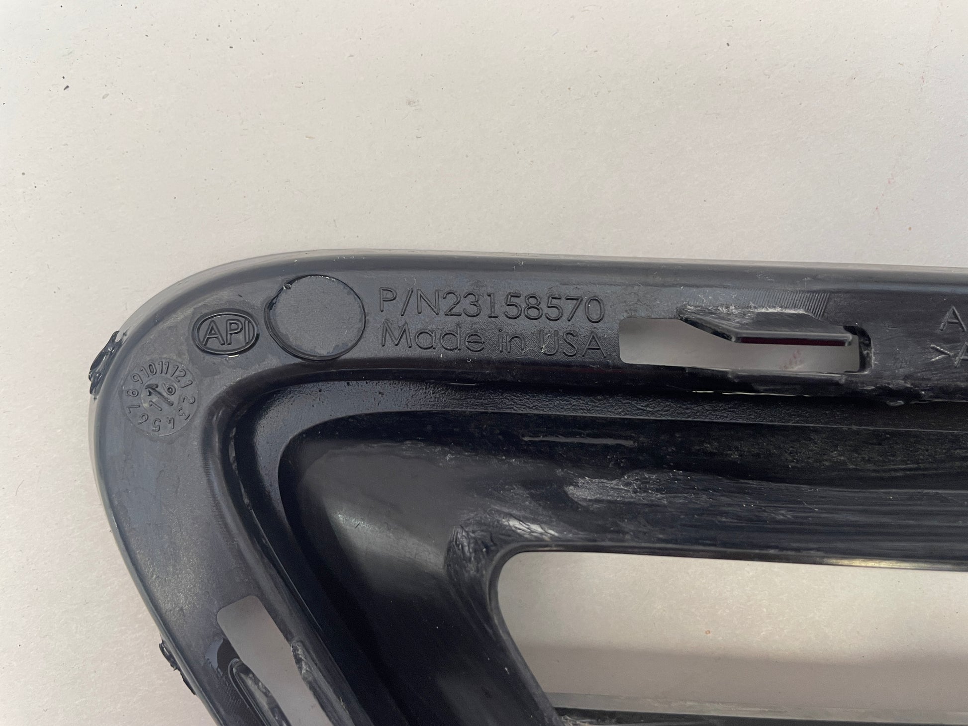 2017 Chevy Camaro SS Front RH Passenger Daylight Running Light Bezel OEM - Day's Parts Yard