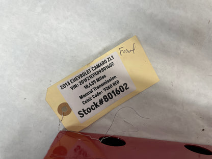 2013 Chevy Camaro ZL1 Front Impact Bar OEM - Day's Parts Yard